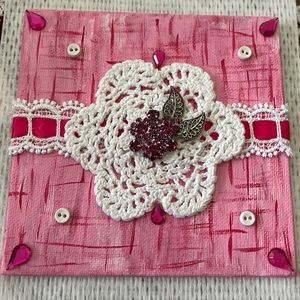 Hand painted wall decor